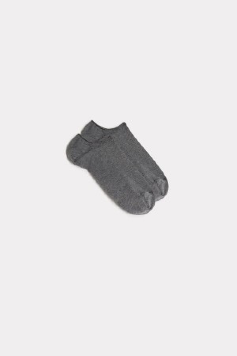 Grey Intimissimi Cotton Footsies | CACIF36180